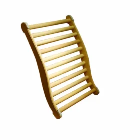 Rückenlehne ergonomisch – Sauna-Rückenlehne aus Pappelholz