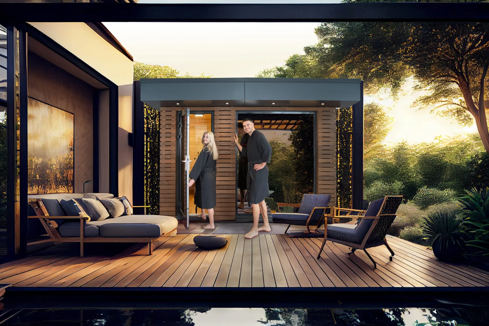 Sauna kaufen für den Garten