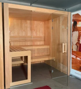 Designsauna Amara Fichte