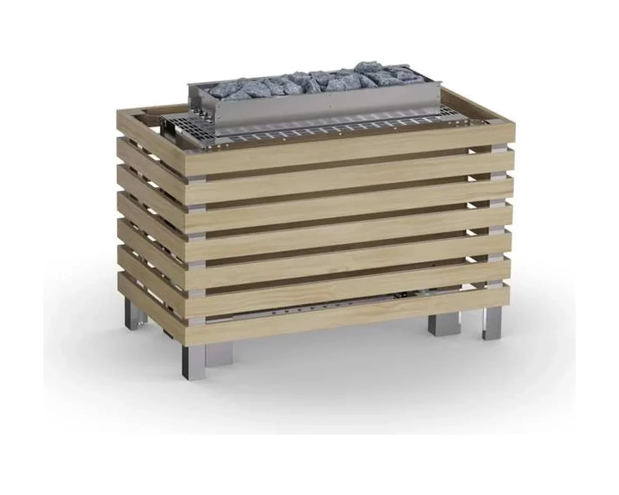 Finnischer Saunaofen EOS 34.G HD mit 15–36 kW – Standofen für den gewerblichen Dauerbetrieb, Bild 5