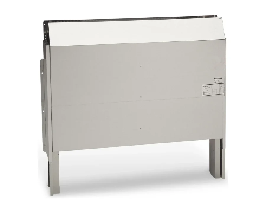 Finnischer Saunaofen EOS 46.U mit 6–12 kW – Hinterwandofen aus Edelstahl, 22 cm Platzbedarf, Bild 5