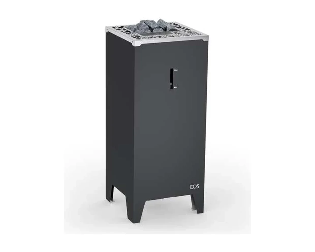 Saunaofen EOS Bi-O Cubo 2 mit 7,5–12 kW – Kombiofen mit Verdampfer in Standausführung, Bild 2