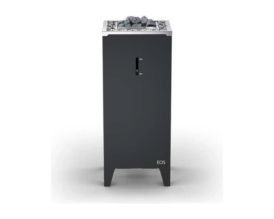 Saunaofen EOS Bi-O Cubo 2 mit 7,5–12 kW – Kombiofen mit Verdampfer in Standausführung, Bild 3