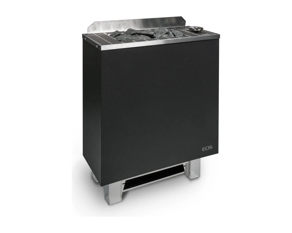Saunaofen EOS Bi-O Gracil mit 4,5–9 kW – Kombiofen mit Verdampfer, nur 25 cm tief, Bild 2