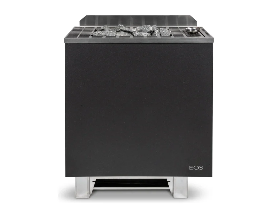 Saunaofen EOS Bi-O Gracil mit 4,5–9 kW – Kombiofen mit Verdampfer, nur 25 cm tief, Bild 5
