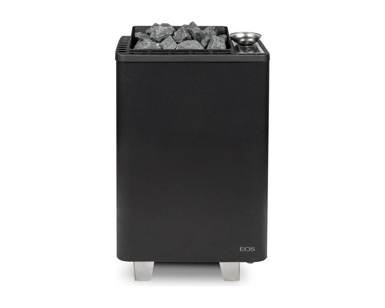Kombi-Saunaofen mit Verdampfer EOS Bi-O Tec W 6–9 kW – Wandofen mit Aromaschale und 15 kg Steinkorb, Bild 2