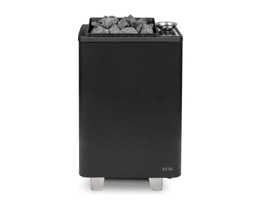 Kombi-Saunaofen mit Verdampfer EOS Bi-O Tec W 6–9 kW – Wandofen mit Aromaschale und 15 kg Steinkorb, Bild 2