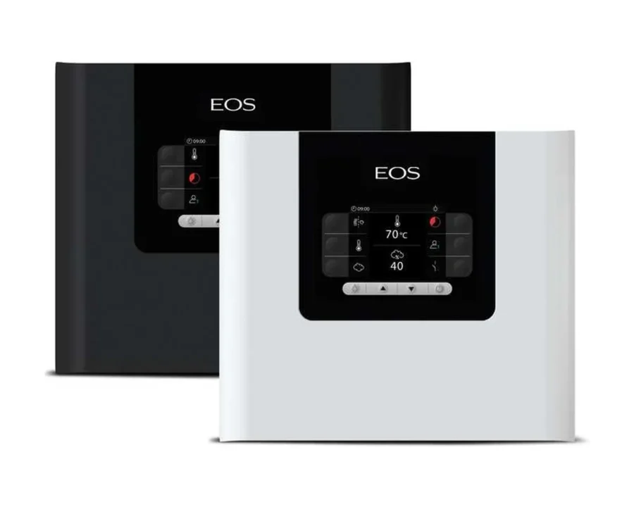 Saunasteuerung EOS Compact DC – bis 10 kW, 3,5-Zoll-TFT-Display und Erweiterung um KNX oder Modbus, Bild 2