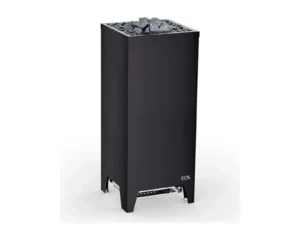 Finnischer Saunaofen EOS Cubo 2+ mit 45 kg Steinen – Standofen 7,5–12 kW, flache Rückseite für Glasflächen, Bild 5