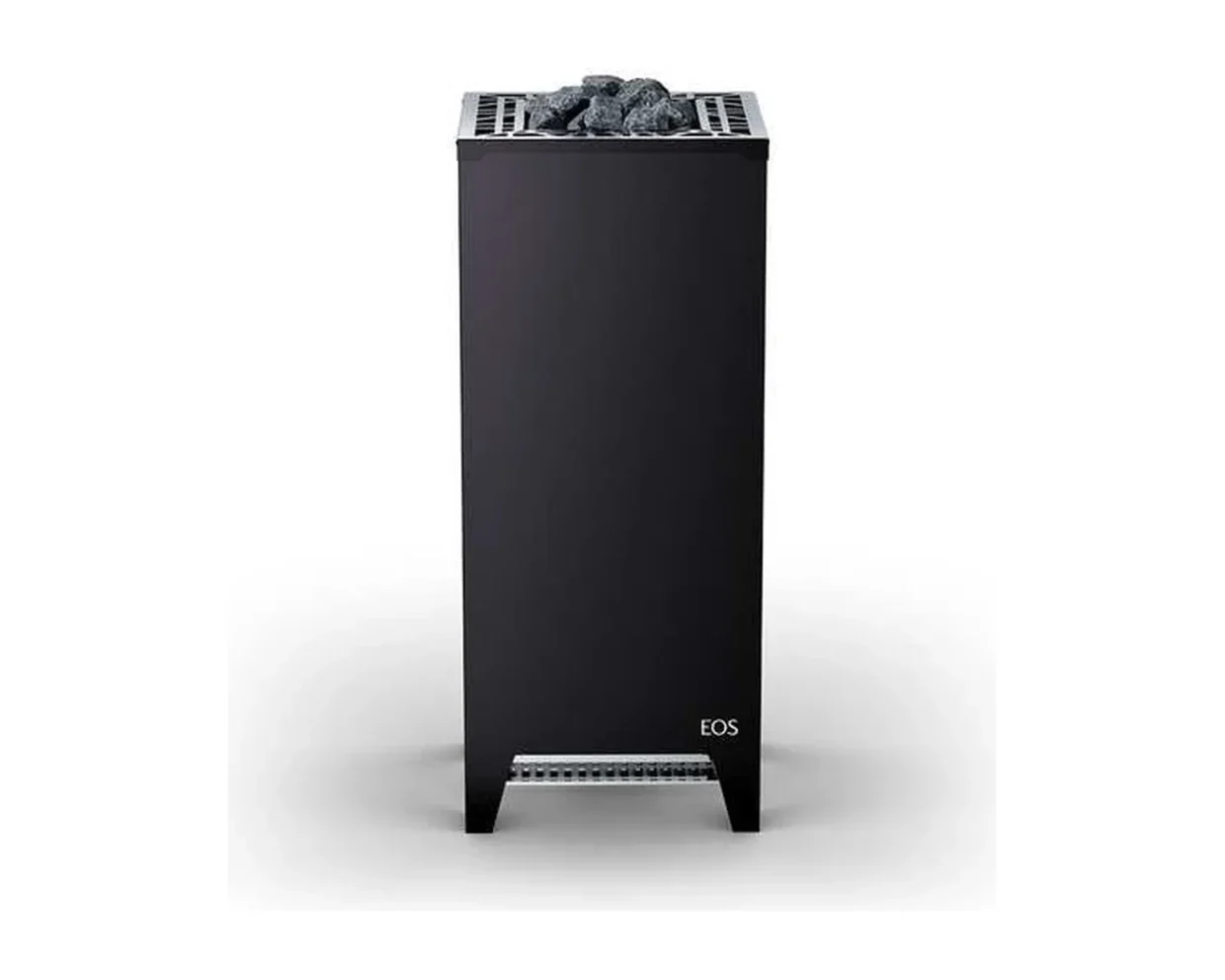 Finnischer Saunaofen EOS Cubo 2+ mit 45 kg Steinen – Standofen 7,5–12 kW, flache Rückseite für Glasflächen, Bild 8