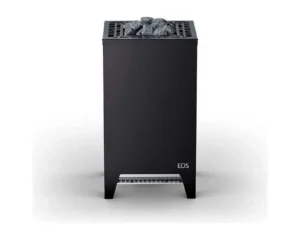 Finnischer Saunaofen EOS Cubo Avantgarde 9–12 kW – Standofen mit weißem Quarzstein-Oberteil und 35 kg Steinen, Bild 5