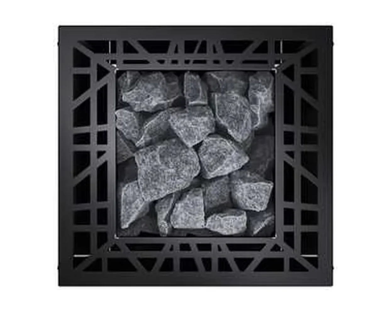 Finnischer Saunaofen EOS Cubo Avantgarde 9–12 kW – Standofen mit weißem Quarzstein-Oberteil und 35 kg Steinen, Bild 7
