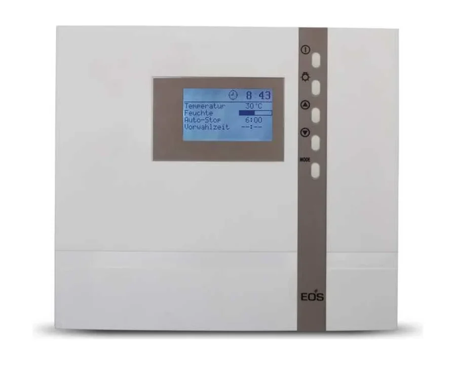 Saunasteuerung EOS Econ H2 für finnische Sauna und Bi-O – bis 9 kW mit 10-stufiger Feuchteregelung, Bild 5