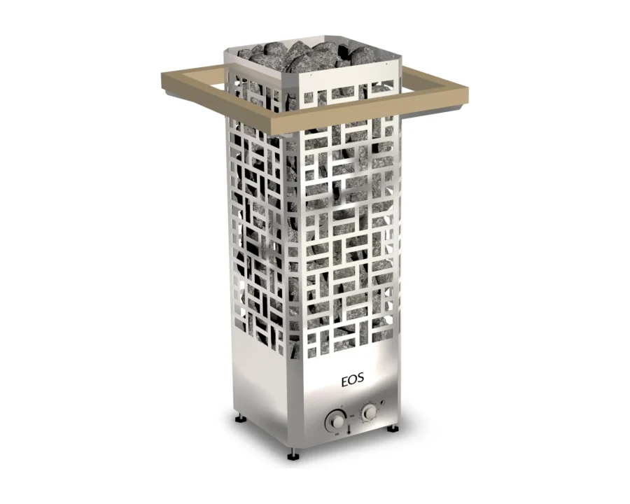 Finnischer Saunaofen mit integrierter Steuerung EOS Edge Control 7,5–9 kW – Standofen im Tower-Design, Bild 4