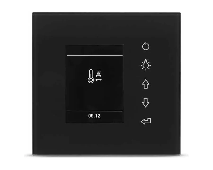 Saunasteuerung EOS EmoStyle D für die finnische Sauna – Glas-Bedienteil, TFT-Display, Wochentimer, Bild 4