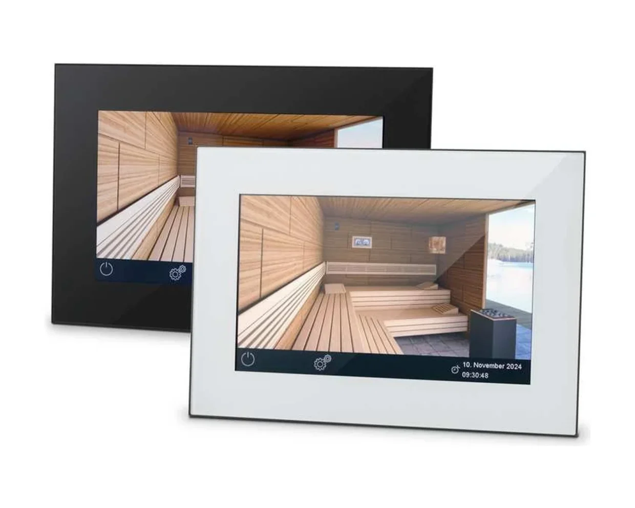 Touchscreen-Steuergerät EOS EmoTouch 3 Sauna – 10 kW, 3-kW-Verdampferausgang und Bio-Betrieb, Bild 2