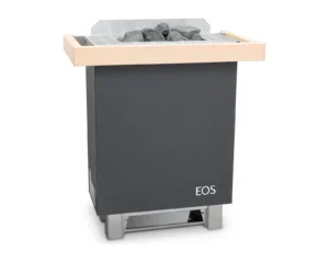 Finnischer Saunaofen EOS Gracil 4,5–9 kW – platzsparender Standofen mit 25 cm Tiefe und Dreimantel-Technik, Bild 9