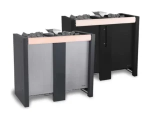 Gewerblicher Saunaofen EOS Herkules XL S120 HD 18–30 kW – Standofen mit 120 kg Steinvolumen für Thermen, Bild 2