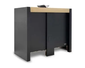 Kombi-Saunaofen mit Verdampfer EOS Herkules XL S50 Vapor 12–15 kW – 50 kg Steine bei nur 39 cm Bautiefe, Bild 5