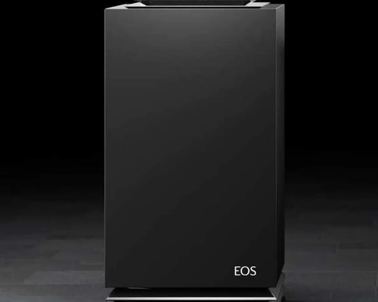Finnischer Saunaofen EOS Majesty 6–10 kW – Design-Ofen mit Rundumansicht und polierten Edelstahl-Lamellen, Bild 2