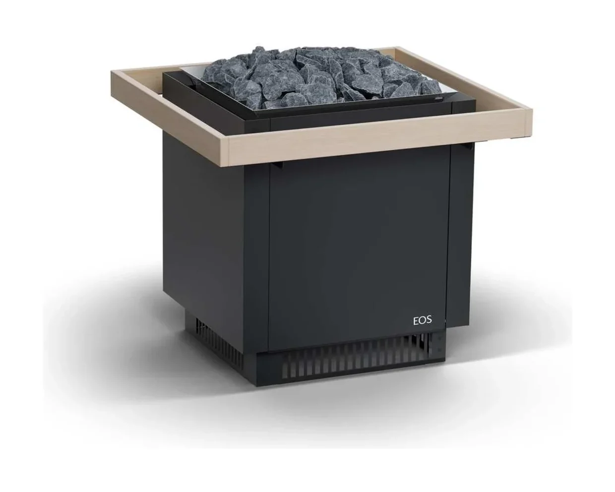 Gewerblicher Saunaofen EOS Mega S HD 36–48 kW – Standofen mit 100 kg Steinkorb für Kabinen bis 90 m³, Bild 3