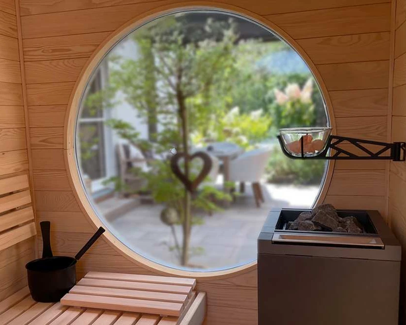 Designduftschale zur Wandmontage für die Sauna – EOS Scent Trophy W mit schwenkbarem Edelstahlarm, Bild 5