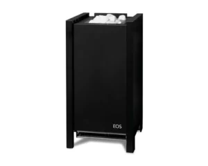 Finnischer Saunaofen EOS Stone S25 7,5–9,0 kW – Standofen mit massiver Speckstein-Front, Bild 3