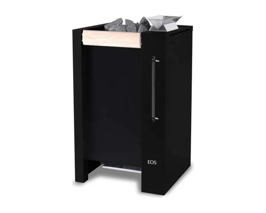 Kombi-Saunaofen EOS Stone S60 Vapor 9,0–15,0 kW – Bi-O-Standofen mit Verdampfer, 60 kg Steine, Bild 2