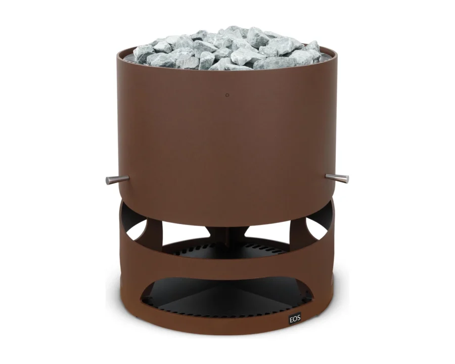 Finnischer Saunaofen EOS Zeus L HD 20–36 kW – geradliniger Heavy-Duty-Ofen mit 60 kg Steinkorb, Bild 3