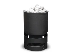 Finnischer Saunaofen EOS Zeus SL 6,0–12,0 kW – geradliniger Standofen mit großem Steinkorb, Bild 4