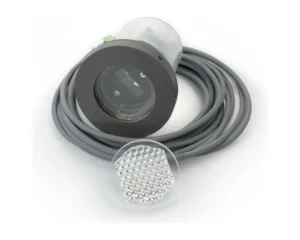 Lichtschranke zur Ofenüberwachung in der Sauna – EOSafe L, auch für Rundöfen, Bild 2