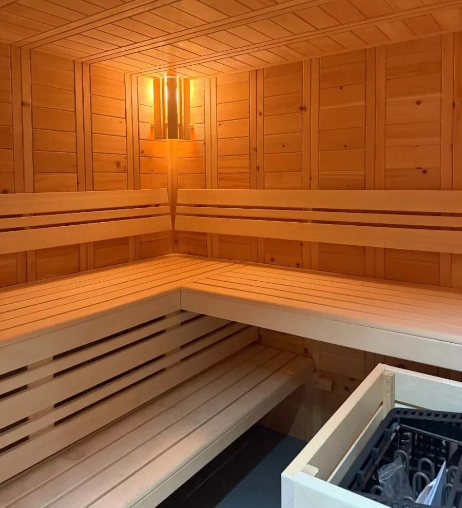 Massivholzsauna Athen 1F