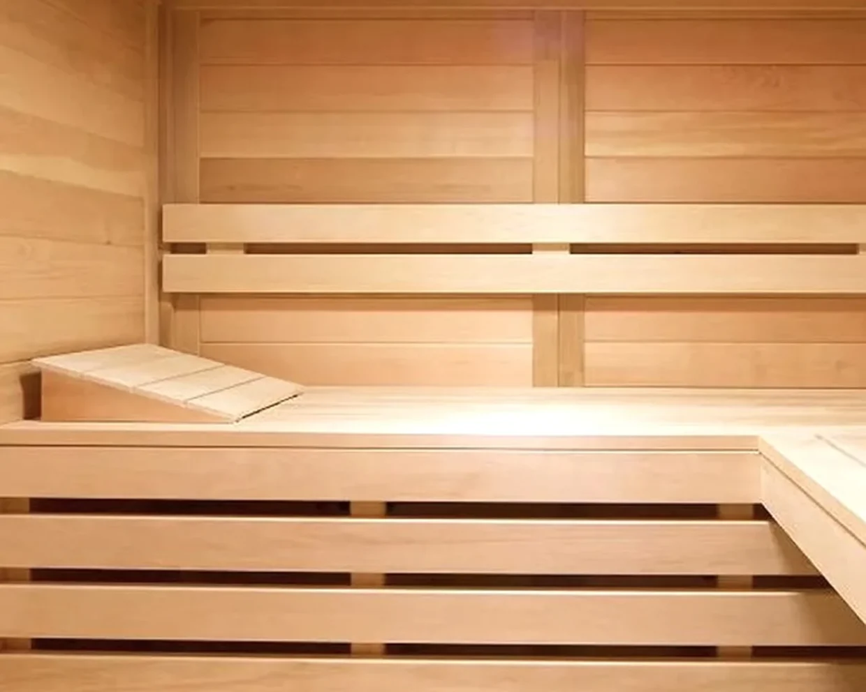 Sauna-Rückenlehne nach Maß aus Espen- oder Erlenholz – Polarholz Standard, 150 mm hoch, splitterfrei