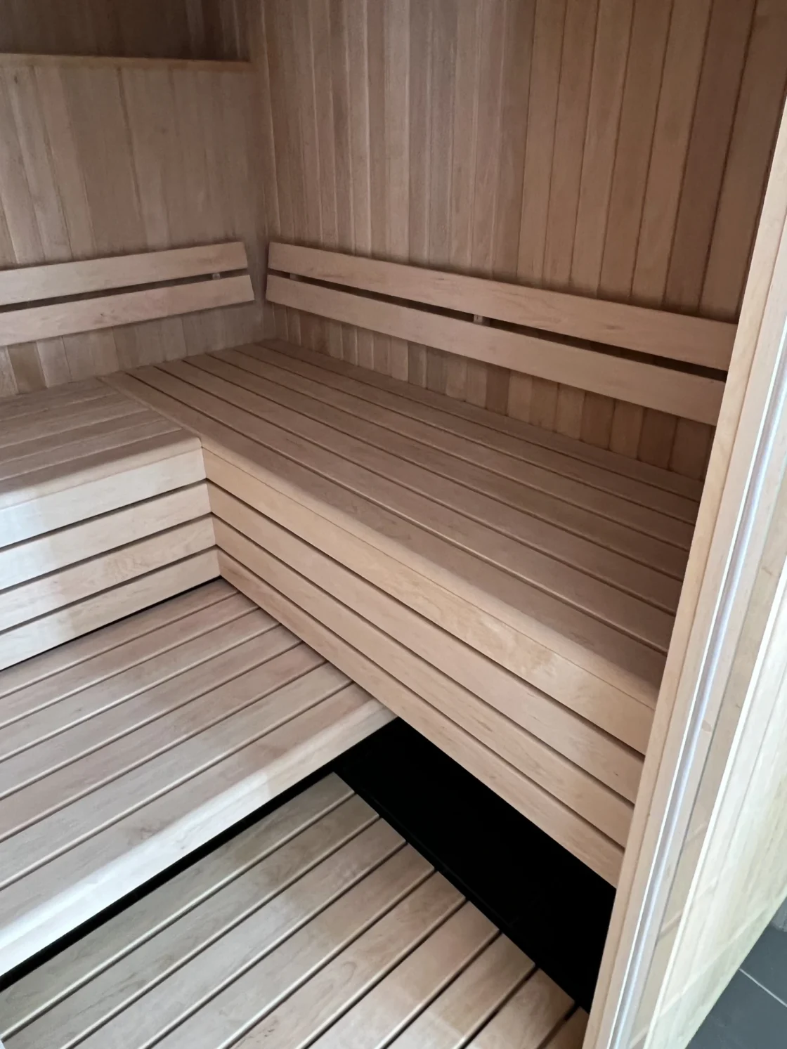 Standardsauna in Erle